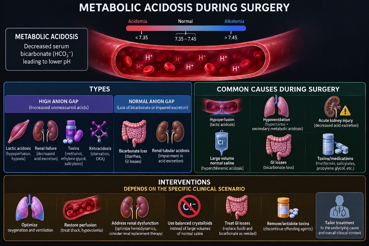 Metabolic Acidosis in the OR 